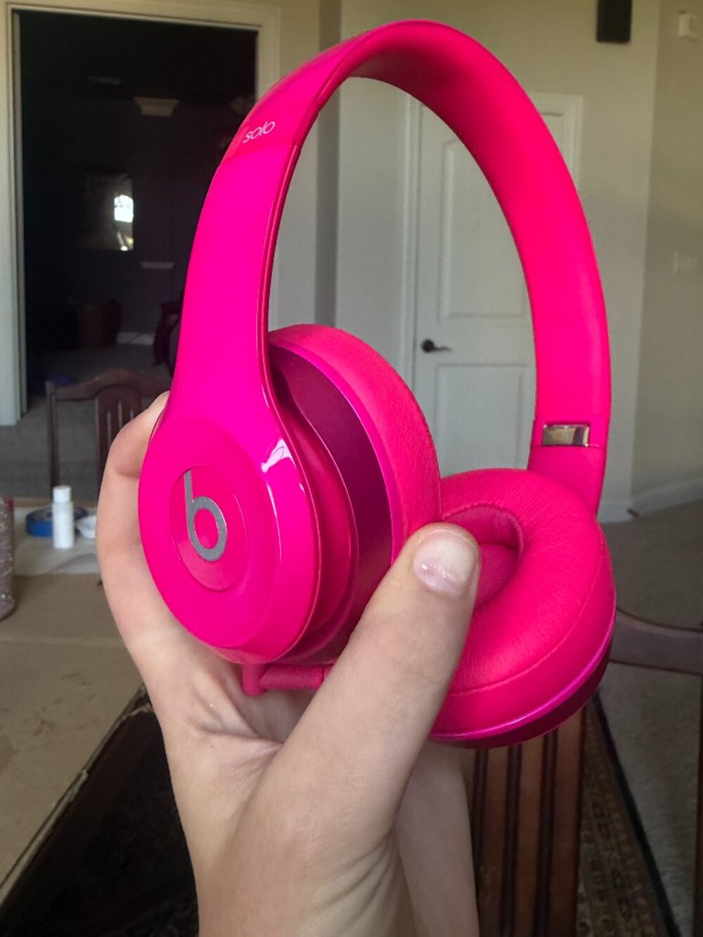 Pink Beats Headphones